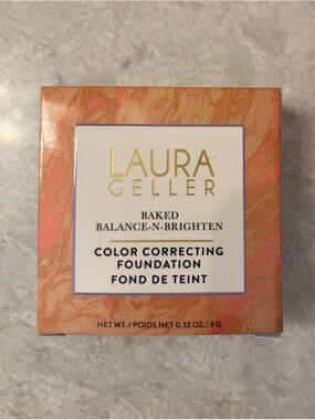Laura Geller Baked Balance-N-Brighten Compact in Porcelain NWT
